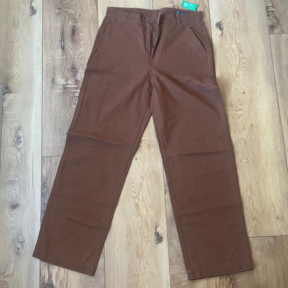 Gap NWT High Rise 90s Loose Carpenter Pants in Brown